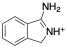 Protonated 3-amino-1H-isoindole (cyclic amidinium)